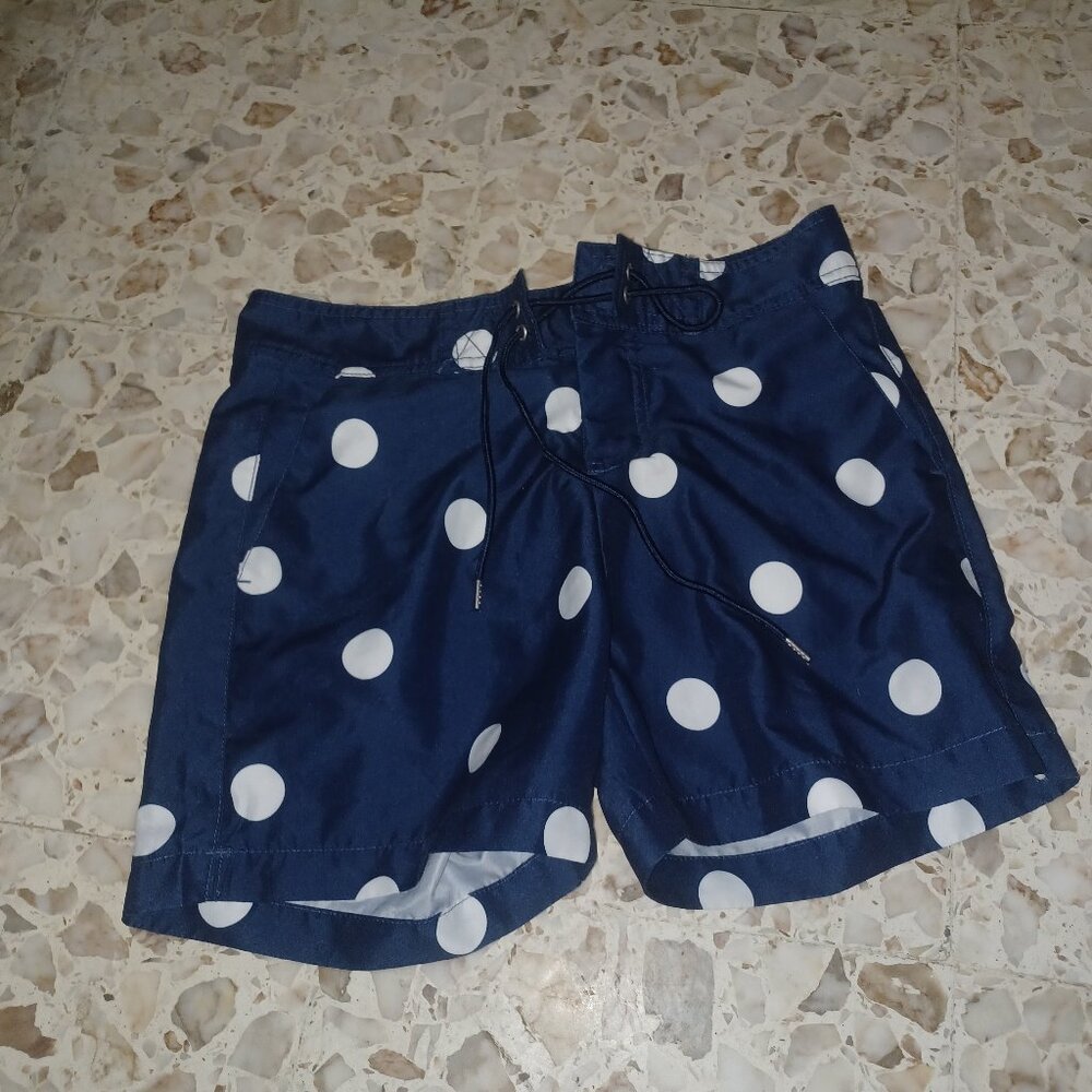 21MEN Swim Shorts XS Navy & White
